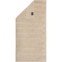 Cawö Handtücher Noblesse2 Uni 1002 - Farbe: beige - 370 - Waschhandschuh 16x22 cm