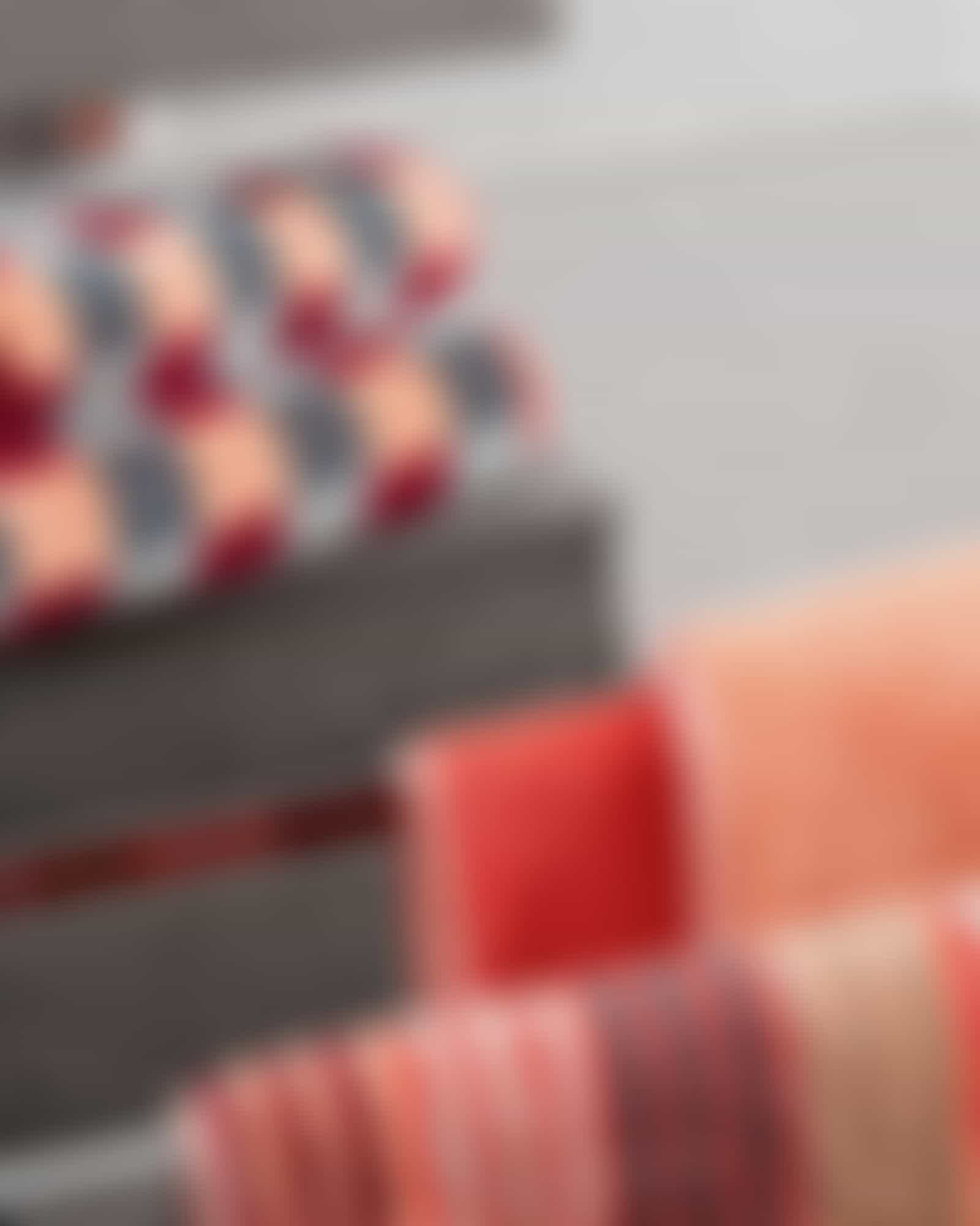 Cawö - Unique Streifen 944 - Farbe: koralle - 22 - Handtuch 50x100 cm Detailbild 3 Cawö - Unique Streifen 944 - Farbe: koralle - 22 - Handtuch 50x100 cm Detailbild 3