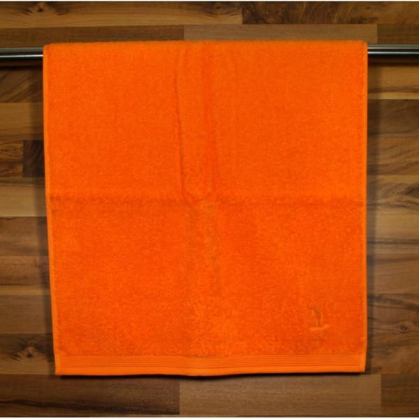 Möve - Duschvorlage Superwuschel - Größe: 50x70 cm - Farbe: orange - 106 (0-2831/8022)