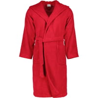 Möve Bademäntel unisex Kapuze Superwuschel - Farbe: ruby - 075 - M