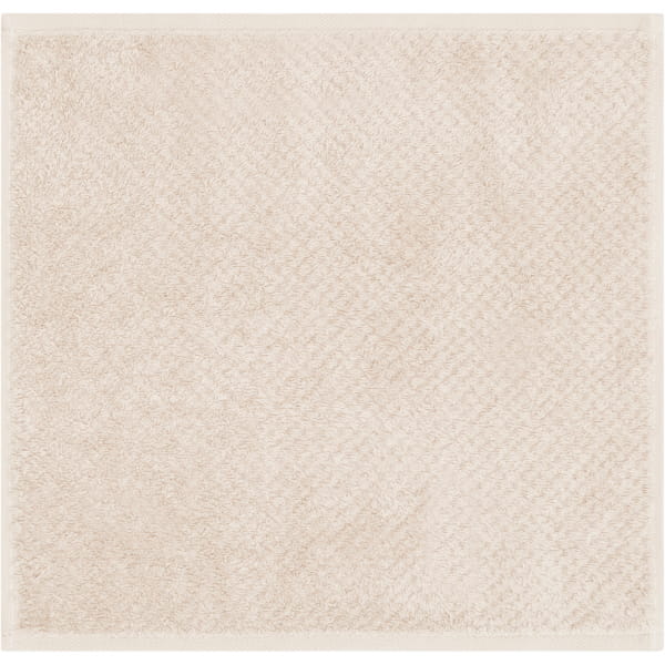 Cawö Handtücher Pure 6500 - Farbe: travertin - 366 - Seiflappen 30x30 cm