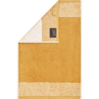 Cawö Handtücher Luxury Home Two-Tone 590 - Farbe: gold - 53 - Seiflappen 30x30 cm