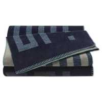 JOOP! Wohndecken Bars - Farbe: Navy - 150x200 cm
