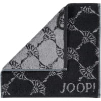 JOOP! Cornflower 1611 - Farbe: Schwarz - 90 - Seiflappen 30x30 cm