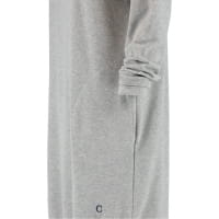 Cawö Home Active Longsize Hoodie 820 - Farbe: grau-melange/navy - 71