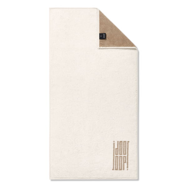 JOOP! Handtücher Bars Doubleface 1724 - Farbe: Creme - 33 - Handtuch 50x100 cm