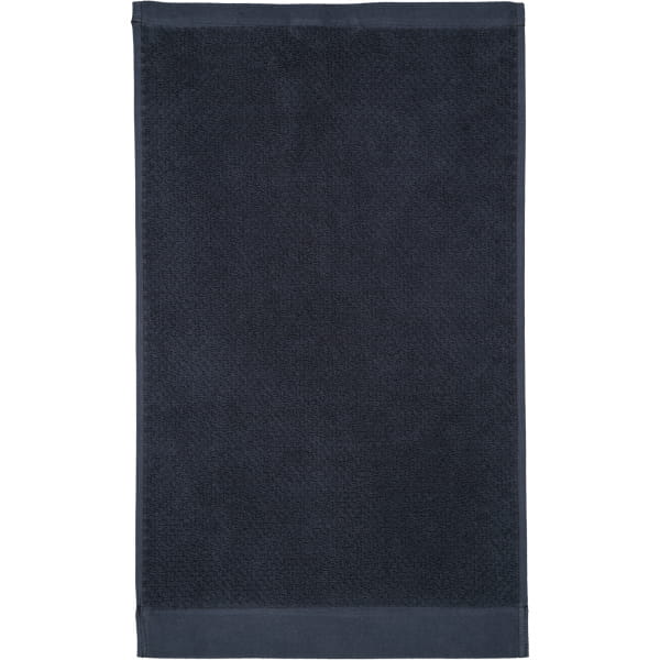 Rhomtuft - Handtücher Baronesse - Farbe: schwarz - 15 - Gästetuch 30x50 cm