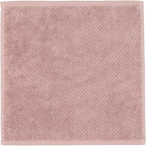 Cawö Handtücher Pure 6500 - Farbe: vintage rose - 231 - Seiflappen 30x30 cm