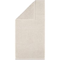 Möve - Brooklyn Fischgrat - Farbe: nature/cashmere - 071 (1-0567/8970) - Handtuch 50x100 cm