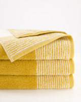 Cawö Handtücher Luxury Home Two-Tone 590 - Farbe: gold - 53 - Waschhandschuh 16x22 cm