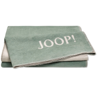 JOOP! Wohndecke Uni-Doubleface - Größe: 150x200 cm - Farbe: Jade-Silber - 150x200 cm