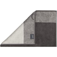 Cawö Handtücher Luxury Home Two-Tone 590 - Farbe: basalt - 73 - Waschhandschuh 16x22 cm