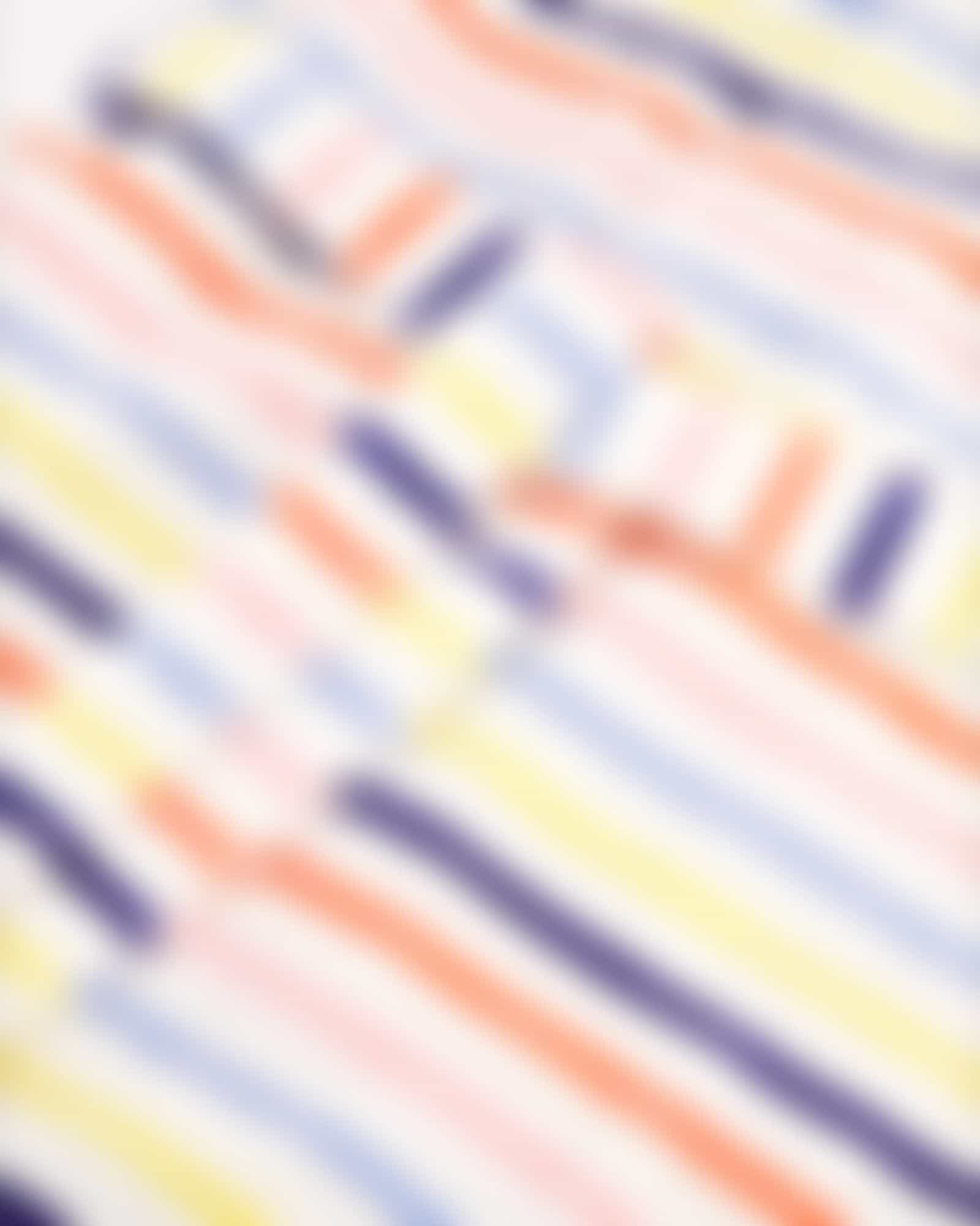 Cawö Damen Bademantel Kapuze 3344 - Farbe: weiß-multicolor - 62 - XL Detailbild 2