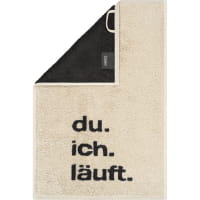 Cawö Gästetücher Postcard Towels Edition 100 - Farbe: du.ich.läuft - 13 - 30x50 cm
