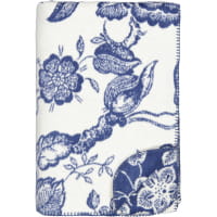 Villeroy & Boch Wohndecken Paradiso - Farbe: Navy Peony - 150x200 cm