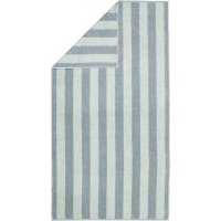 Cawö Handtücher Pure Stripes 6502 - Farbe: mystic green - 44 - Handtuch 50x100 cm