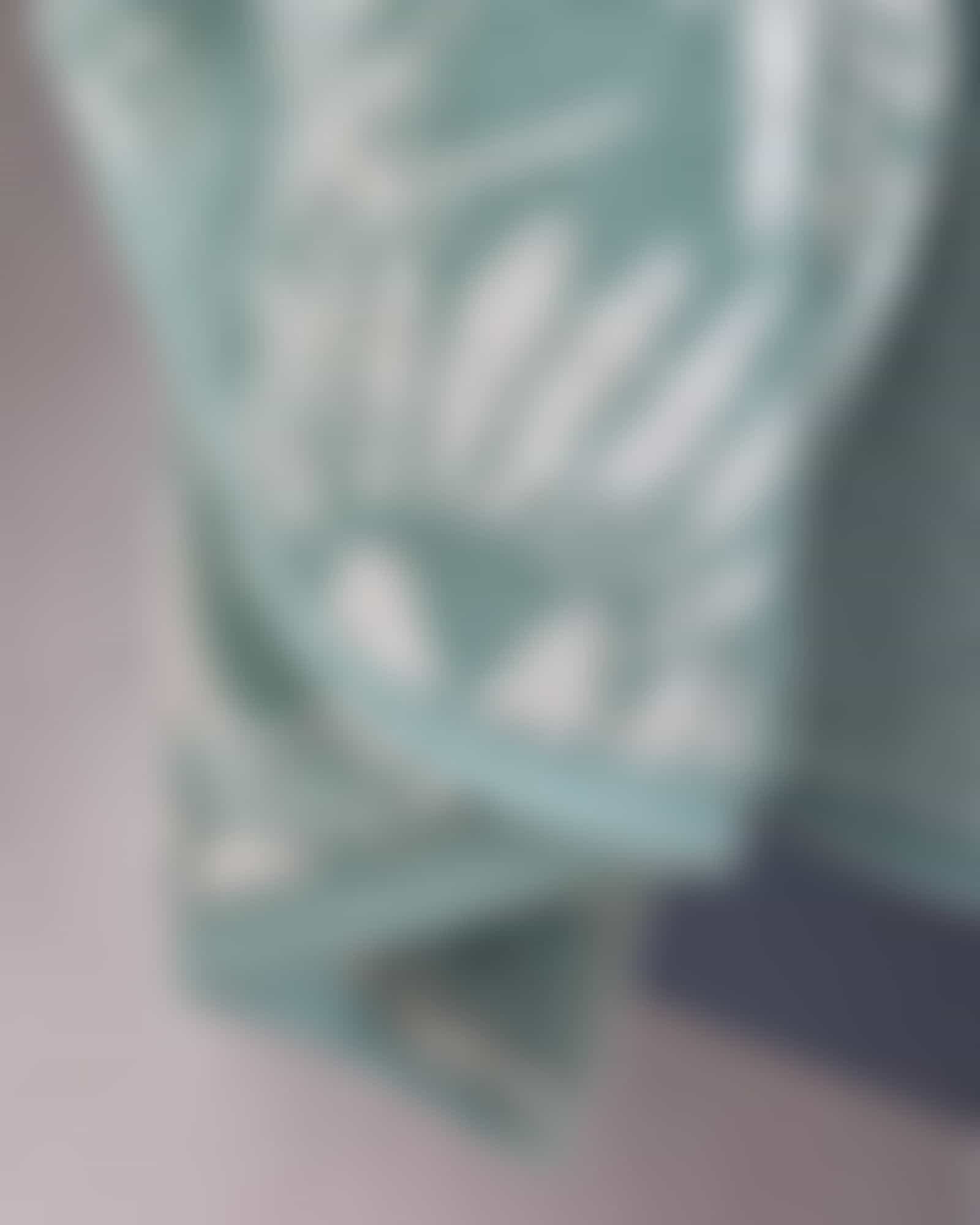 Cawö Handtücher Luxury Home Two-Tone Edition Floral 638 - Farbe: salbei - 43 - Gästetuch 30x50 cm