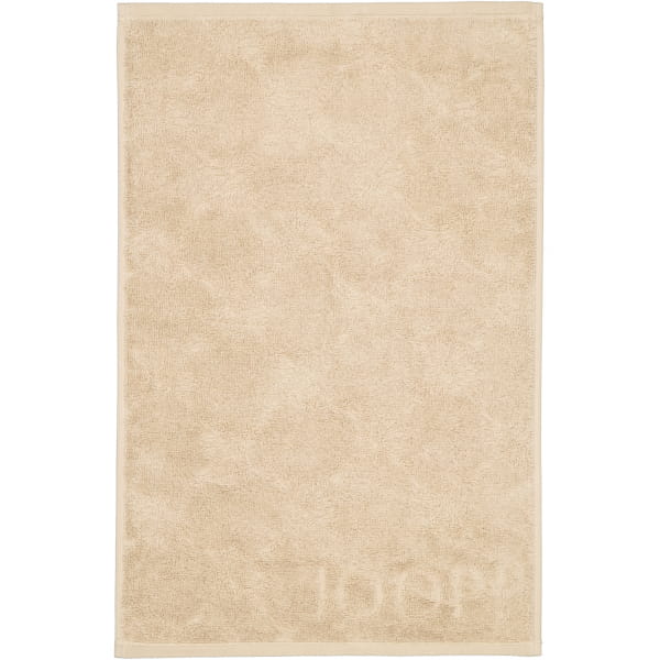 JOOP Uni Cornflower 1670 - Farbe: sand - 375 - Gästetuch 30x50 cm