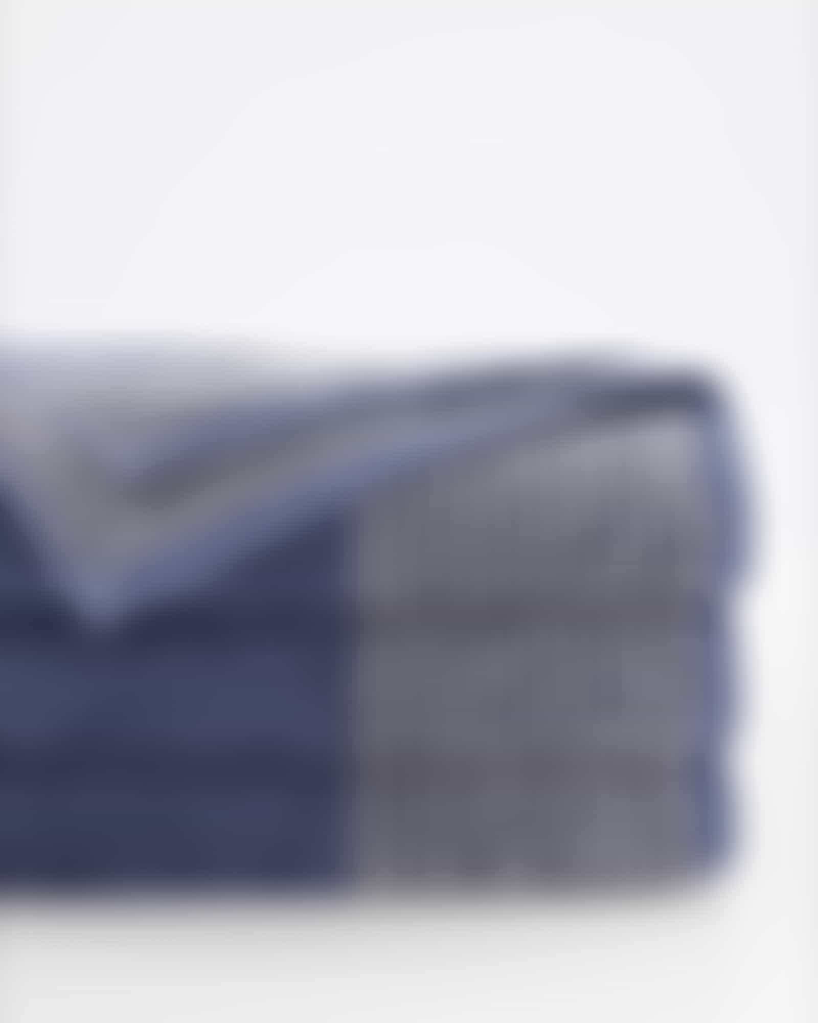 Cawö - Luxury Home Two-Tone 590 - Farbe: nachtblau - 10 - Seiflappen 30x30 cm