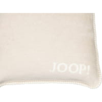 JOOP! Kissenhülle Uni-Doubleface - Größe: 50x50 cm - Farbe: Feder-Ecru