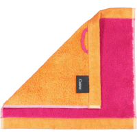 Cawö Handtücher Lifestyle Splash 7071 - Farbe: pink/mandarine - 23 - Handtuch 50x100 cm