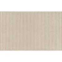 Cawö Badematten Two-Tone Stripes 480 - Farbe: sand - 33 - 50x80 cm