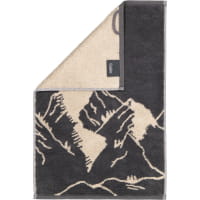 Cawö Handtücher Alpenchic Edition Berge 6269 - Farbe: granit - 73