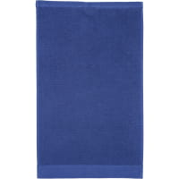 Rhomtuft - Handtücher Baronesse - Farbe: kobalt - 84 - Seiflappen 30x30 cm