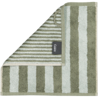 Cawö Handtücher Reverse Wendestreifen 6200 - Farbe: eukalyptus - 44 - Handtuch 50x100 cm