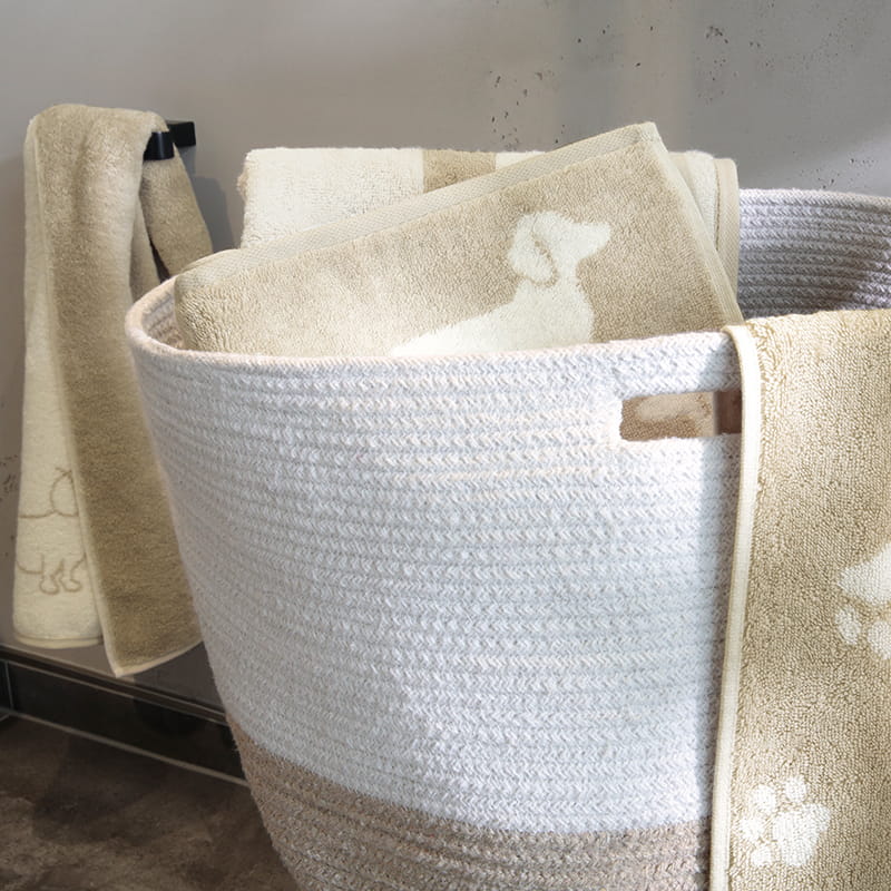 Cawö Handtücher WE LOVE DOGS beige