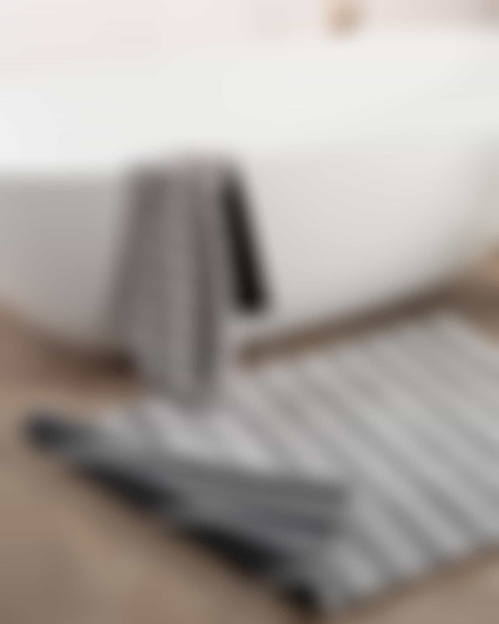 Cawö Home Badteppiche Balance Streifen 1008 - Farbe: platin - 77 - 70x120 cm Detailbild 2