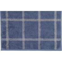 Cawö - Luxury Home Two-Tone Grafik 604 - Farbe: nachtblau - 10 - Handtuch 50x100 cm