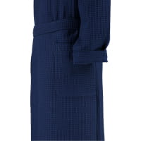Möve Bademantel Kimono Homewear - Farbe: deep sea - 596 (2-7612/0663) - XL