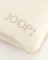 JOOP! Kissenhülle Uni-Doubleface - Größe: 50x50 cm - Farbe: Pergament-Sand