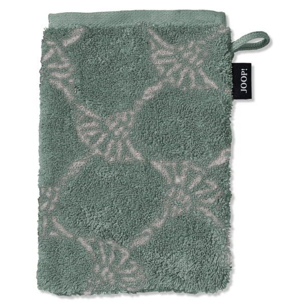 JOOP! Handtücher Classic Cornflower 1611 - Farbe: pinie - 43 - Waschhandschuh 16x22 cm