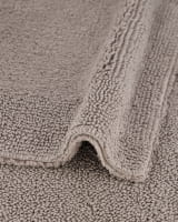 Möve Badteppiche Doubleface - Farbe: silver grey - 823 - 60x100 cm