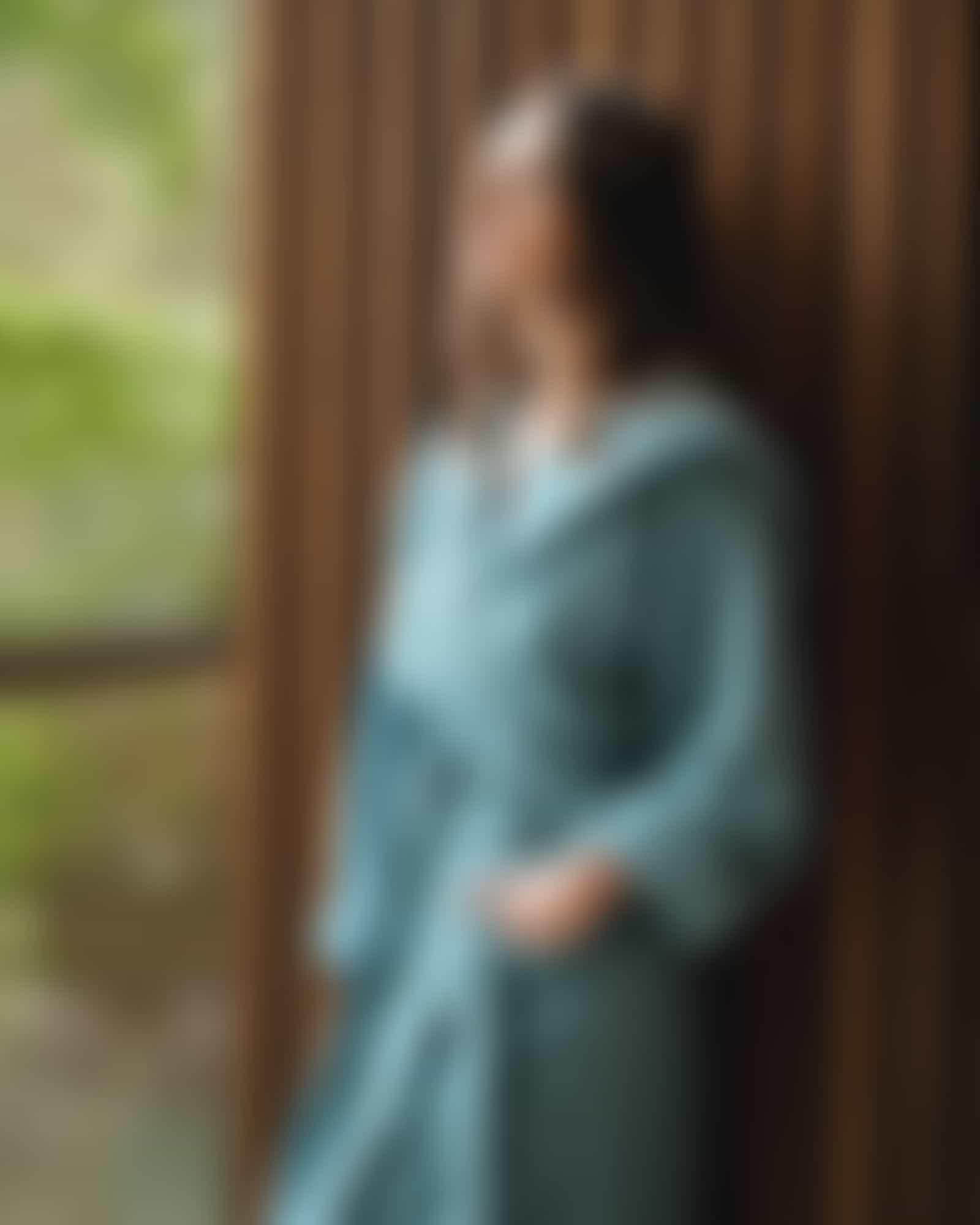 Vossen Bademäntel Unisex Kapuze Balance Samu - Farbe: cosmos - 4380 Detailbild 3