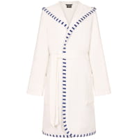 Cawö Home Bademäntel Damen Kapuze Breton 848 - Farbe: weiß - 600