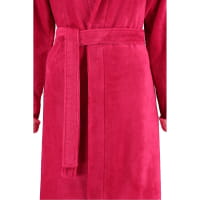 Esprit Damen Bademantel Cosy Kapuze - Farbe: raspberry - 001