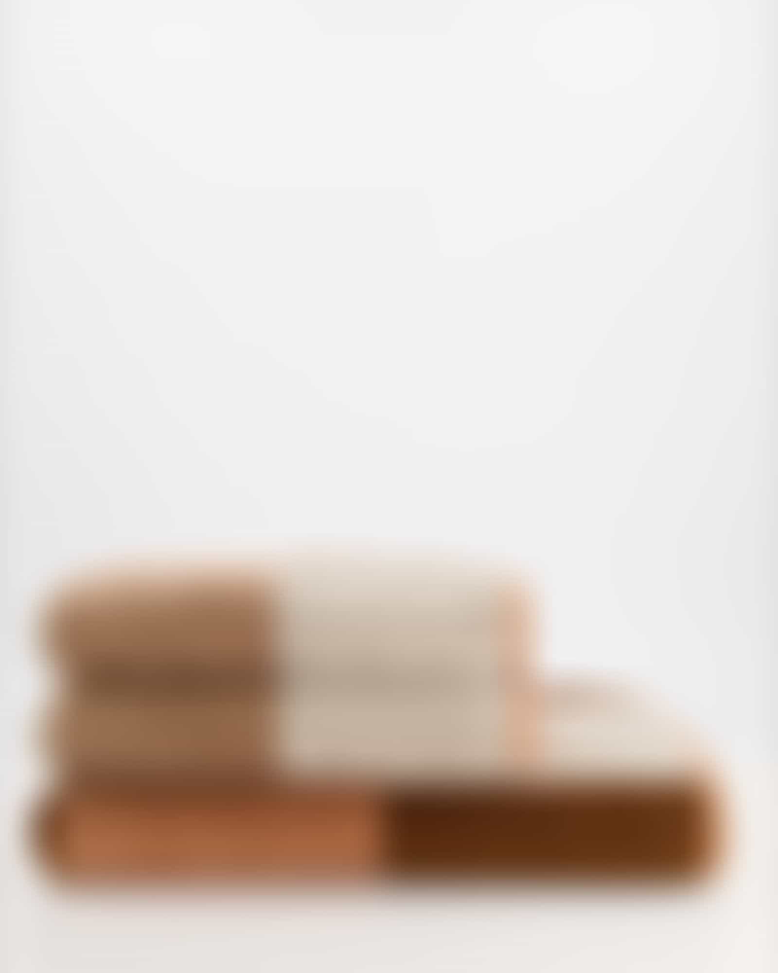 Cawö Handtücher Delight Karo 6219 - Farbe: caramel - 33 - Handtuch 50x100 cm