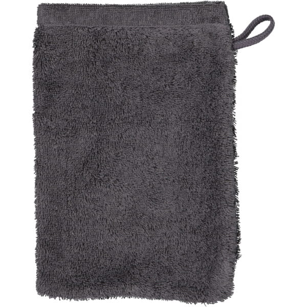 Cawö Handtücher Life Style Uni 7007 - Farbe: basalt - 740 - Waschhandschuh 16x22 cm