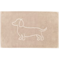 Cawö Badematten WE LOVE DOGS Companion 6248 - Farbe: natur/beige - 33 - 50x80 cm