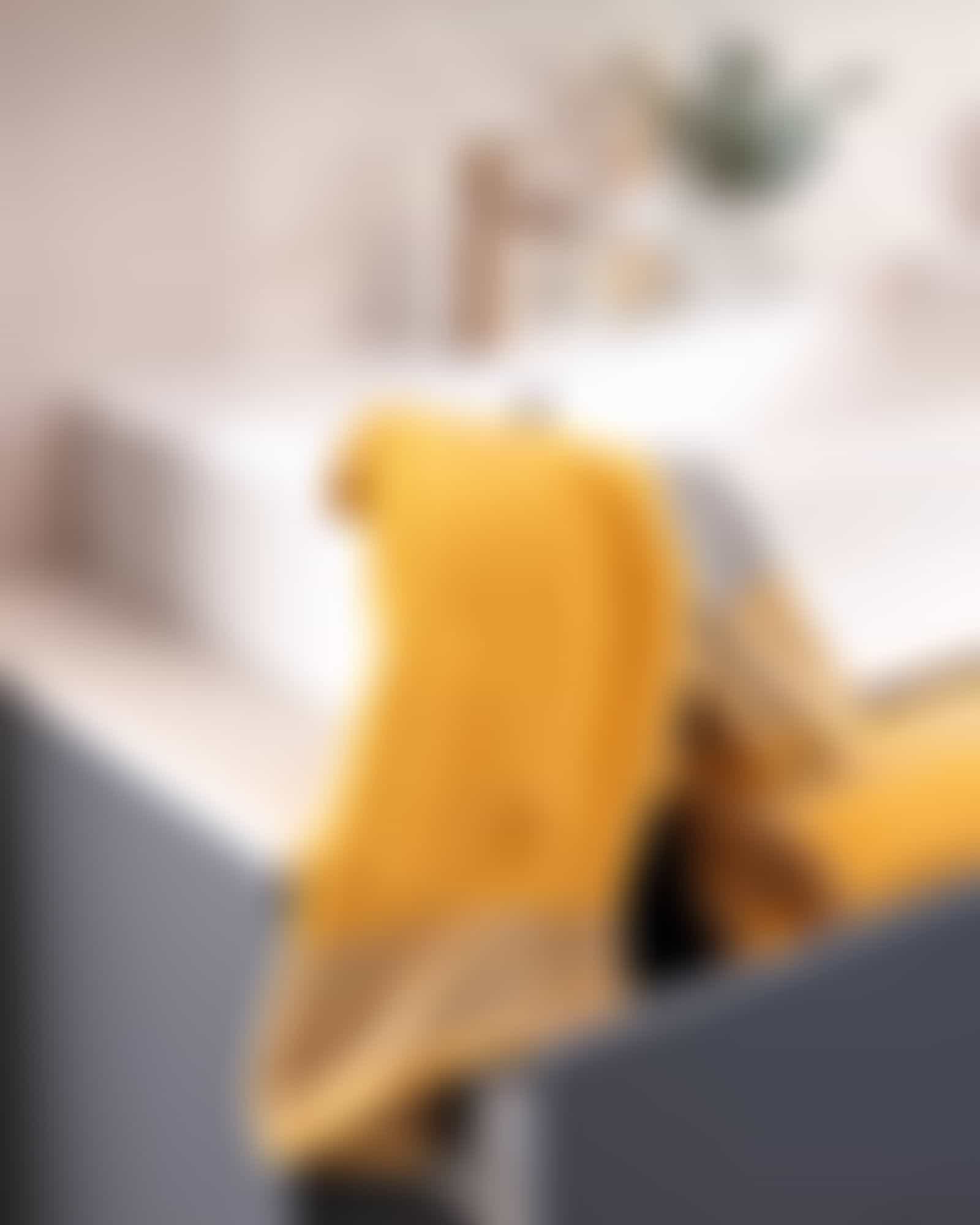 Cawö - Luxury Home Two-Tone Grafik 604 - Farbe: curry - 57 - Duschtuch 80x150 cm Detailbild 1