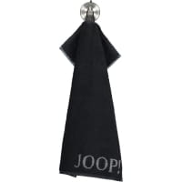 JOOP! Classic - Doubleface 1600 - Farbe: Schwarz - 90 - Gästetuch 30x50 cm