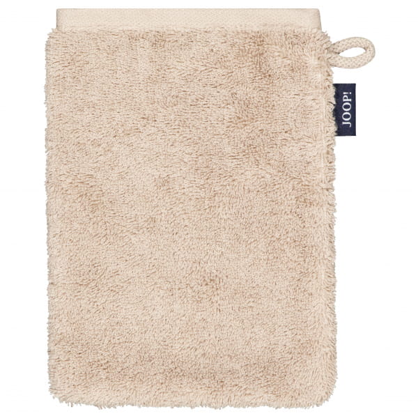 JOOP! Handtücher New Classic Doubleface 1720 - Farbe: Sand - 30 - Waschhandschuh 16x22 cm
