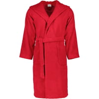 Möve Bademäntel unisex Kapuze Superwuschel - Farbe: ruby - 075