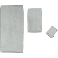 Marc o Polo Timeless Tone Stripe - Farbe: grey/white Gästetuch 30x50 cm