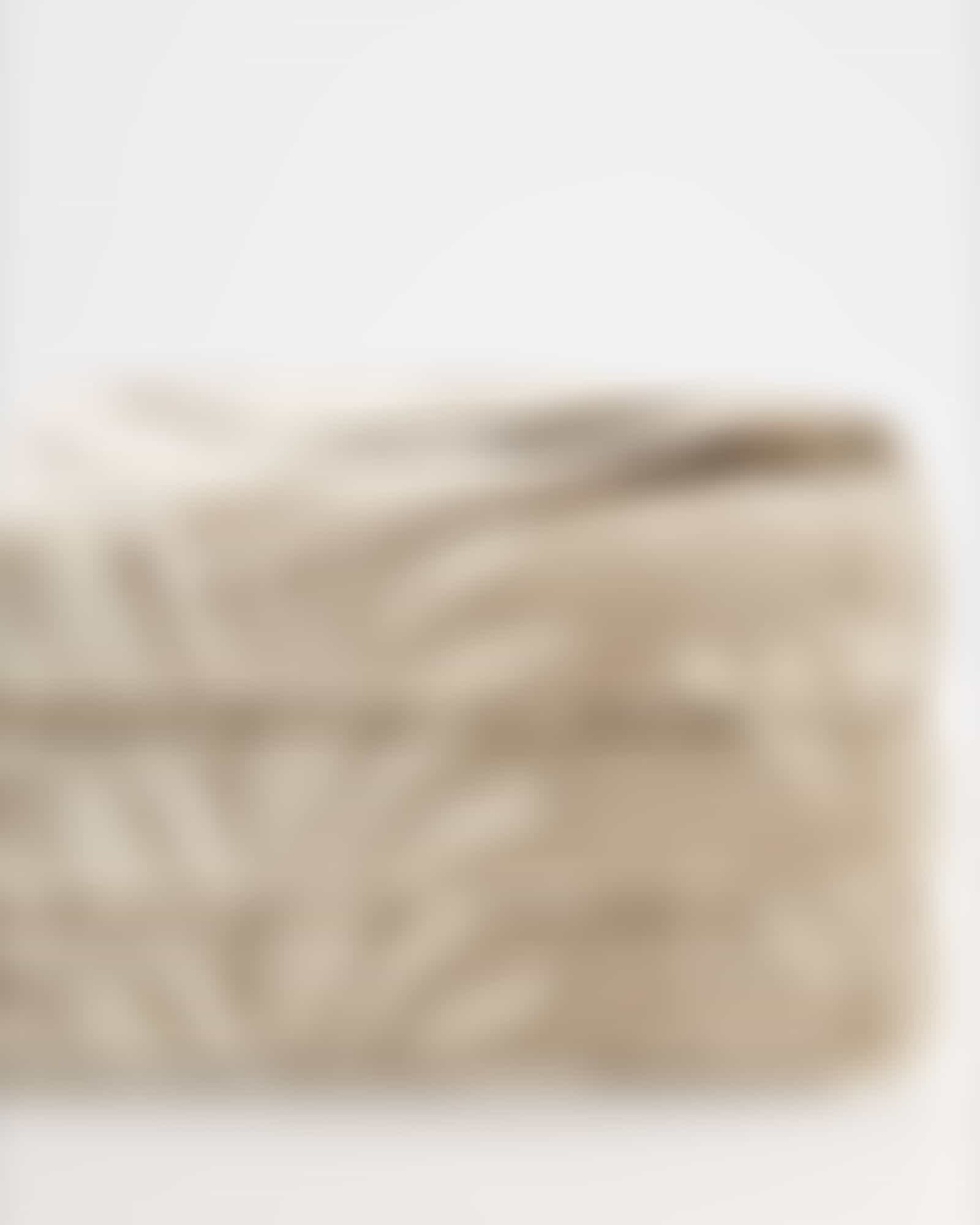 Cawö Handtücher Luxury Home Two-Tone Edition Floral 638 - Farbe: sand - 33 - Duschtuch 80x150 cm