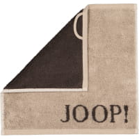 JOOP! Handtücher Classic Doubleface 1600 - Farbe: mocca - 39 - Seiflappen 30x30 cm