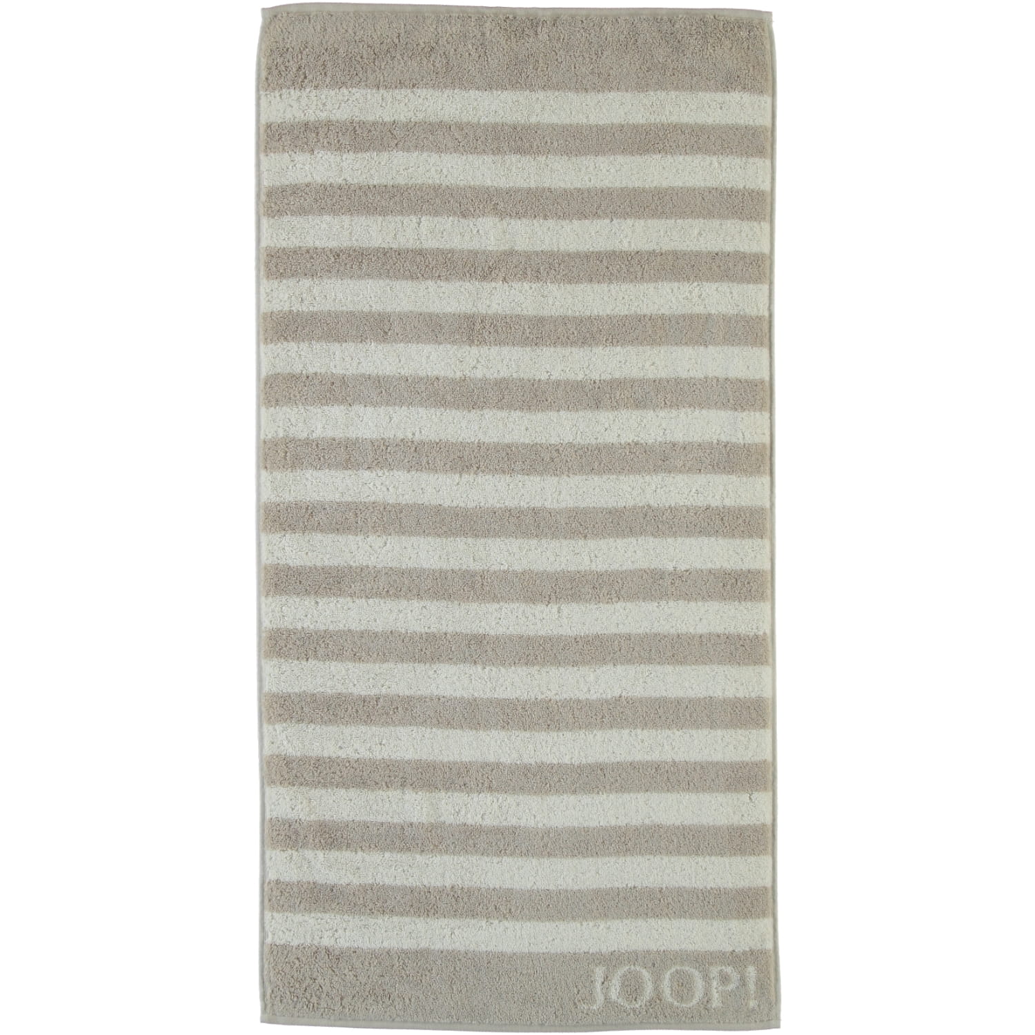JOOP! Classic - Stripes 1610 - Farbe: Sand - 30 - Duschtuch 80x150 cm |  Duschtuch | Handtücher